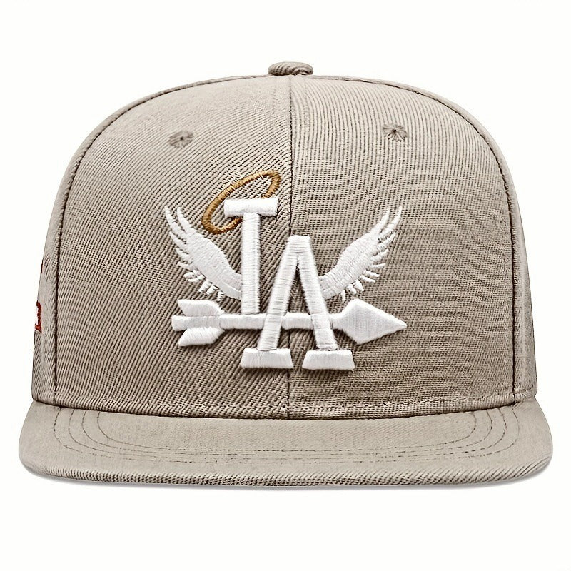 LA Flat Brim Hat – West Coast Coconut Tree Edition