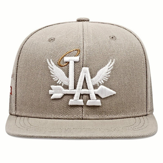 LA Flat Brim Hat – West Coast Coconut Tree Edition